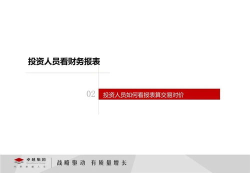 投资干货 投资人员如何看懂财务报表